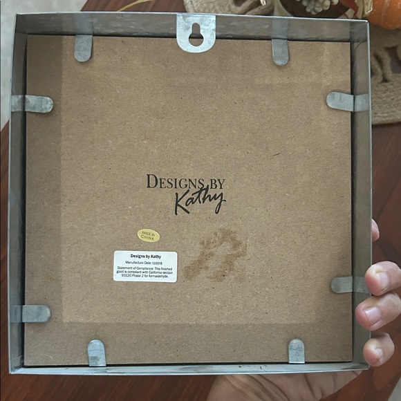 Decorative Wall or Shelf Art Silver Frame Inspiring Message Black & White Box - Picture 4 of 9